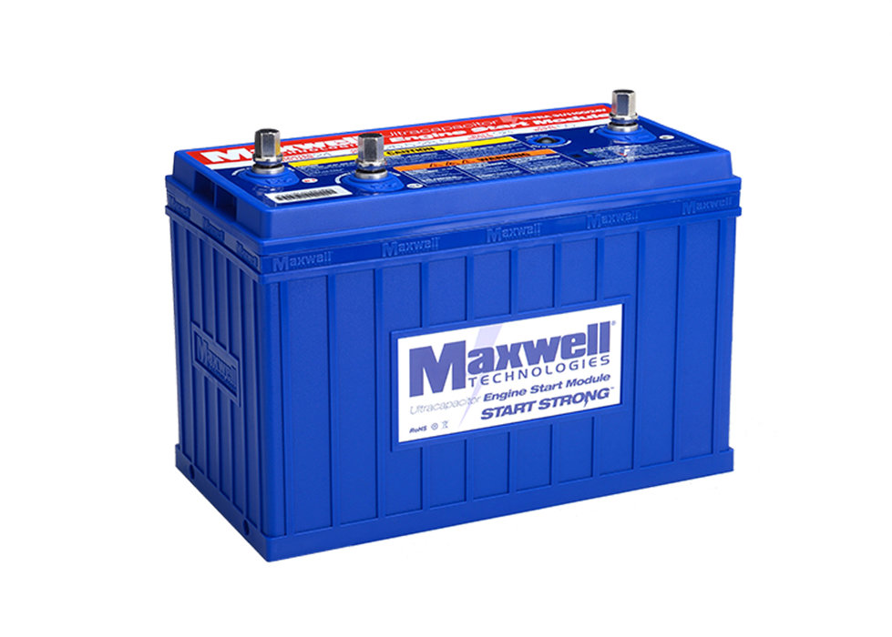 Maxwell Technologies dévoile un module de démarrage moteur 24 volts à ultracondensateurs pour équipements industriels